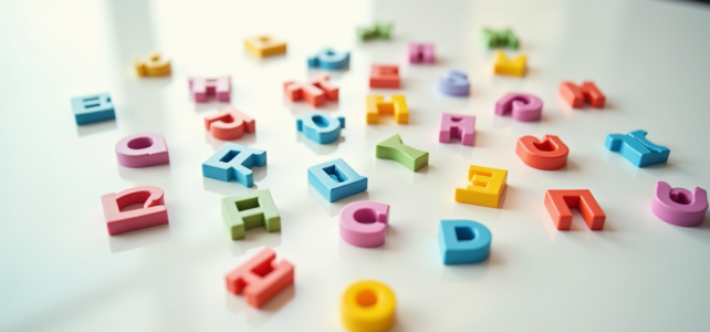 Quand les lettres inspirent la palette : une immersion dans les teintes alphabétiques